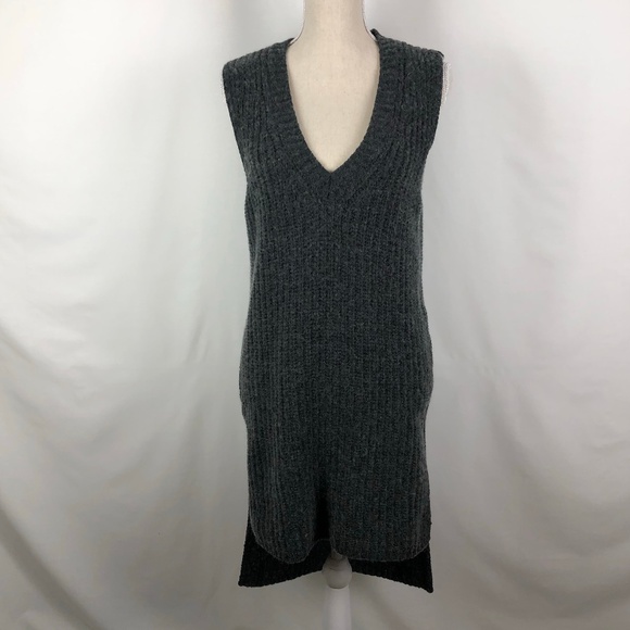 BCBGMaxAzria Sweaters - 50% OFF SALE!  BCBGMaxAzria GREY HIGH LOW PULLOVER